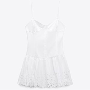NEVER WORN Zara White Dress